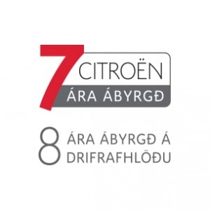 Citroen 7 ára og rafhl. ábyrgðarlogo 305x305